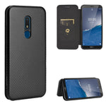 Struttura in fibra di carbonio Flip orizzontale magnetico Custodia in pelle TPU + PC + PU con slot per schede, For Google Pixel 4A 5G, For Sony Xperia 5 ll, For Nokia 8.3 5G, For Nokia C3
