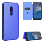 Struttura in fibra di carbonio Flip orizzontale magnetico Custodia in pelle TPU + PC + PU con slot per schede, For Google Pixel 4A 5G, For Sony Xperia 5 ll, For Nokia 8.3 5G, For Nokia C3