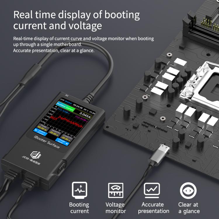 JCID iBooter Surface Current Analyzer for Surface Series, iBooter Surface