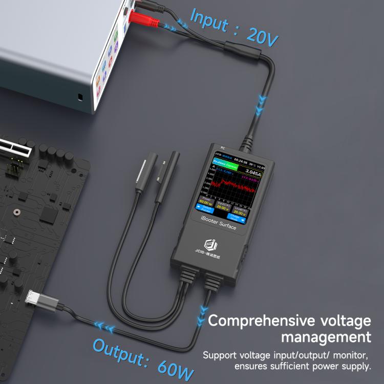 Analizzatore di corrente di superficie JCID iBooter per la serie Surface, iBooter Surface