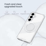 Custodia per telefono NILLKIN Ultra Clear Magsafe PC + TPU, For Samsung Galaxy S26+ 5G, For Samsung Galaxy S26 Ultra 5G, For Samsung Galaxy S26 5G, For Samsung Galaxy S25 5G, For Samsung Galaxy S25+ 5G, For Samsung Galaxy S25 Ultra 5G