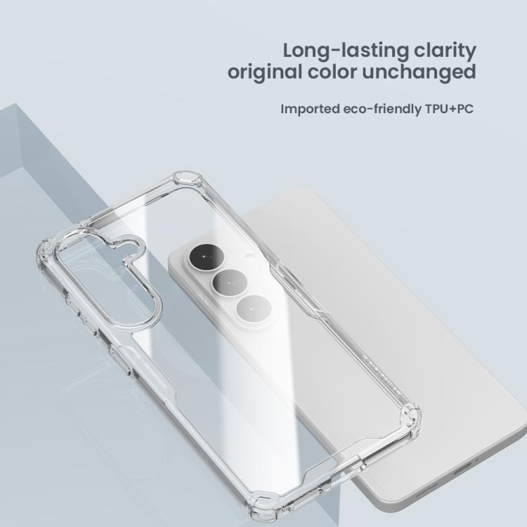 Custodia per telefono NILLKIN PC + TPU, For Samsung Galaxy S26+ 5G, For Samsung Galaxy S26 Ultra 5G, For Samsung Galaxy S26 5G, For Samsung Galaxy S25 5G, For Samsung Galaxy S25+ 5G, For Samsung Galaxy S25 Ultra 5G
