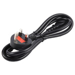 Cavo di alimentazione per PC con spina UK grande, cavo a 3 pin, 1.5m, 1.8m