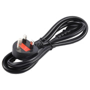 Cavo di alimentazione per PC con spina UK grande, cavo a 3 pin, 1.5m, 1.8m