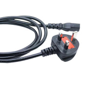 Cavo di alimentazione per PC con spina UK grande, cavo a 3 pin, 1.5m, 1.8m