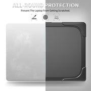 Custodia protettiva anticaduta per laptop in TPU + PC bicolore, For Microsoft Surface Laptop 7