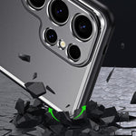 Custodia per telefono in metallo satinato, For Samsung Galaxy S26+ 5G, For Samsung Galaxy S26 Ultra 5G, For Samsung Galaxy S26 5G, For Samsung Galaxy S25 5G, For Samsung Galaxy S25 Ultra 5G