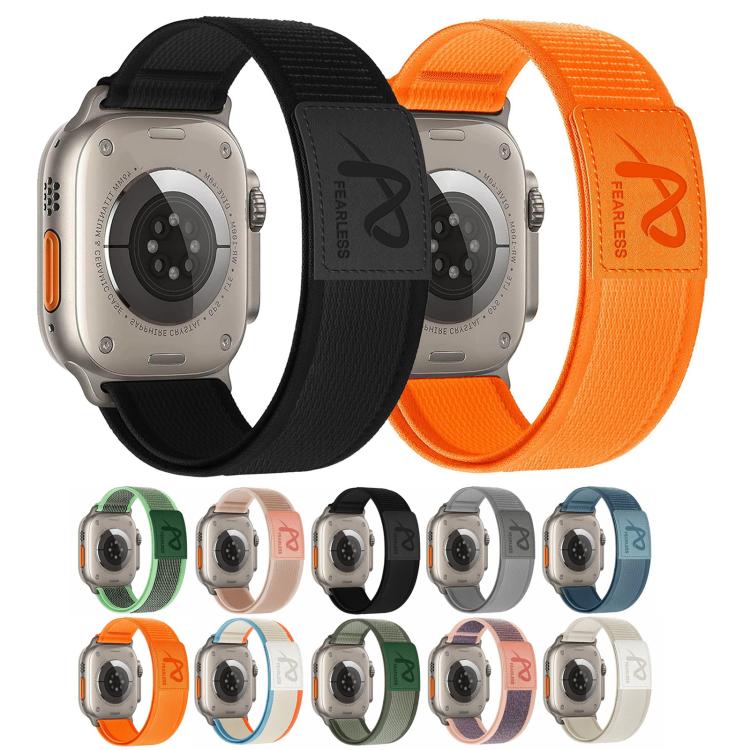 Fascia in nylon Fearless Trail Loop, For Apple Watch 46mm / 49mm / 45mm / 44mm, For Apple Watch 42mm / 41mm / 40mm / 38mm