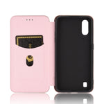 Custodia portafoglio magnetica TPU e pelle per Samsung Galaxy A7