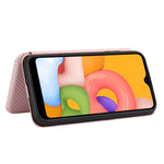 Custodia portafoglio magnetica TPU e pelle per Samsung Galaxy A7