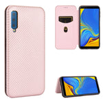Custodia portafoglio magnetica TPU e pelle per Samsung Galaxy A7