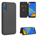Custodia portafoglio magnetica TPU e pelle per Samsung Galaxy A7