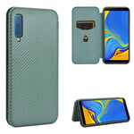 Custodia portafoglio magnetica TPU e pelle per Samsung Galaxy A7