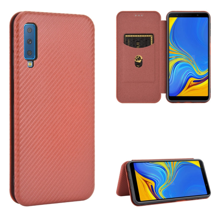Custodia portafoglio magnetica TPU e pelle per Samsung Galaxy A7