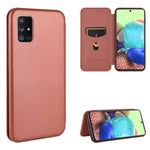 Custodia portafoglio TPU e pelle per Samsung Galaxy A90 5G