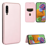 Custodia portafoglio TPU e pelle per Samsung Galaxy A90 5G