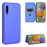 Custodia portafoglio TPU e pelle per Samsung Galaxy A90 5G