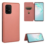 Custodia portafoglio TPU e pelle per Samsung Galaxy A90 5G