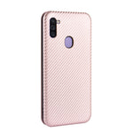 Custodia portafoglio in TPU e pelle per Samsung Galaxy M11