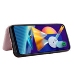 Custodia portafoglio in TPU e pelle per Samsung Galaxy M11