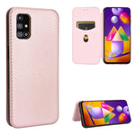 Custodia portafoglio in TPU e pelle per Samsung Galaxy M11