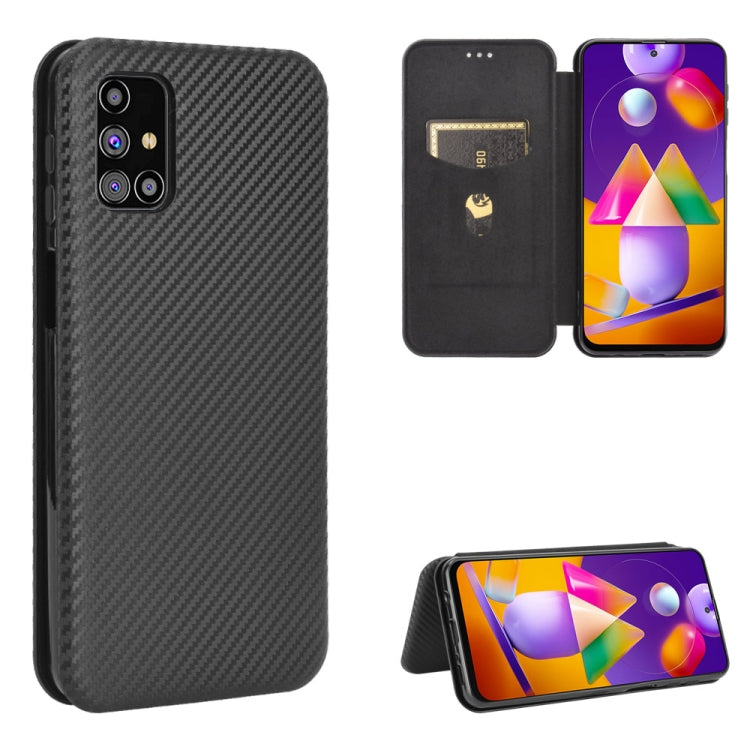 Custodia portafoglio in TPU e pelle per Samsung Galaxy M11