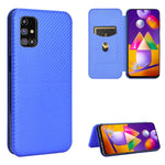 Custodia portafoglio in TPU e pelle per Samsung Galaxy M11