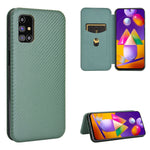 Custodia portafoglio in TPU e pelle per Samsung Galaxy M11