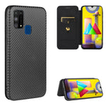 Custodia portafoglio in TPU e pelle per Samsung Galaxy M11