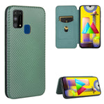 Custodia portafoglio in TPU e pelle per Samsung Galaxy M11