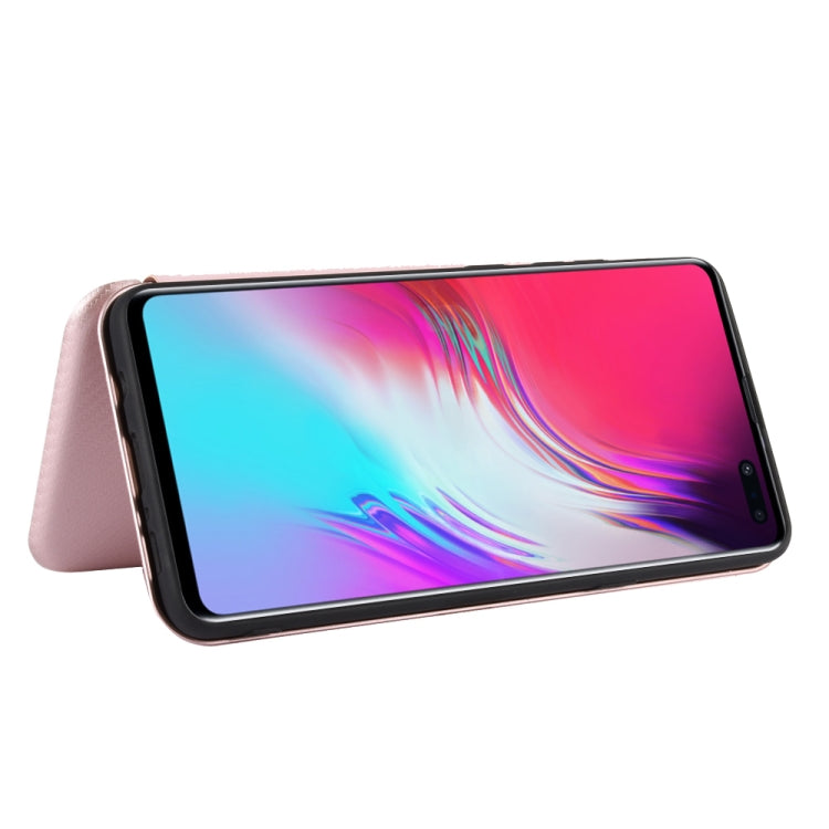 Custodia portafoglio magnetica TPU e pelle per Galaxy S10+
