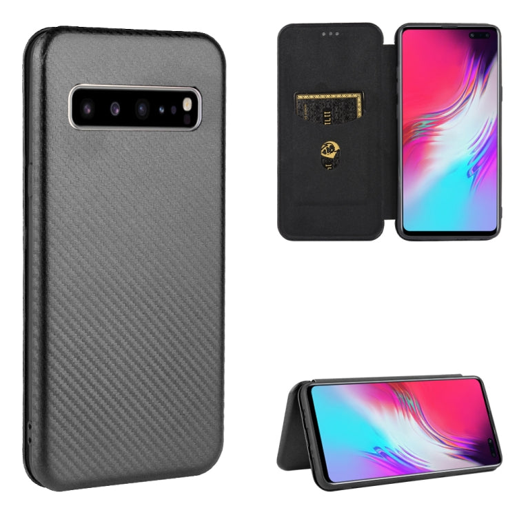 Custodia portafoglio magnetica TPU e pelle per Galaxy S10+
