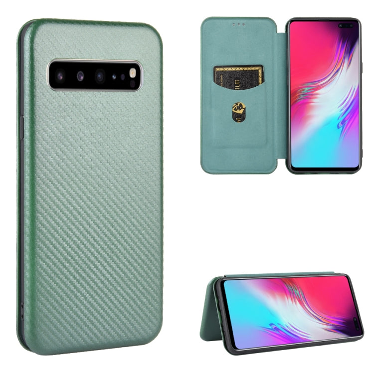 Custodia portafoglio magnetica TPU e pelle per Galaxy S10+