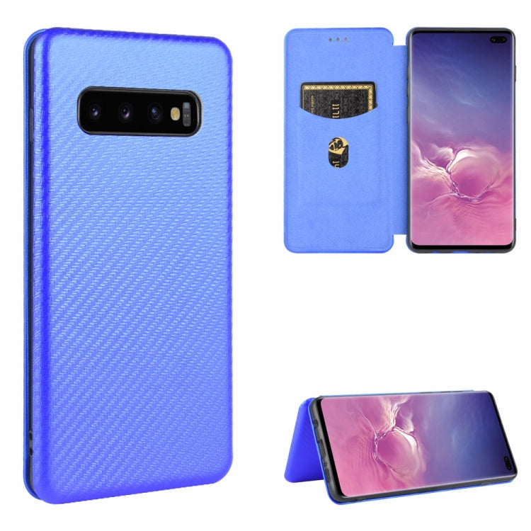 Custodia portafoglio magnetica TPU e pelle per Galaxy S10+