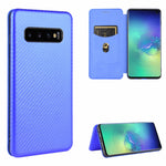 Custodia portafoglio magnetica TPU e pelle per Galaxy S10+