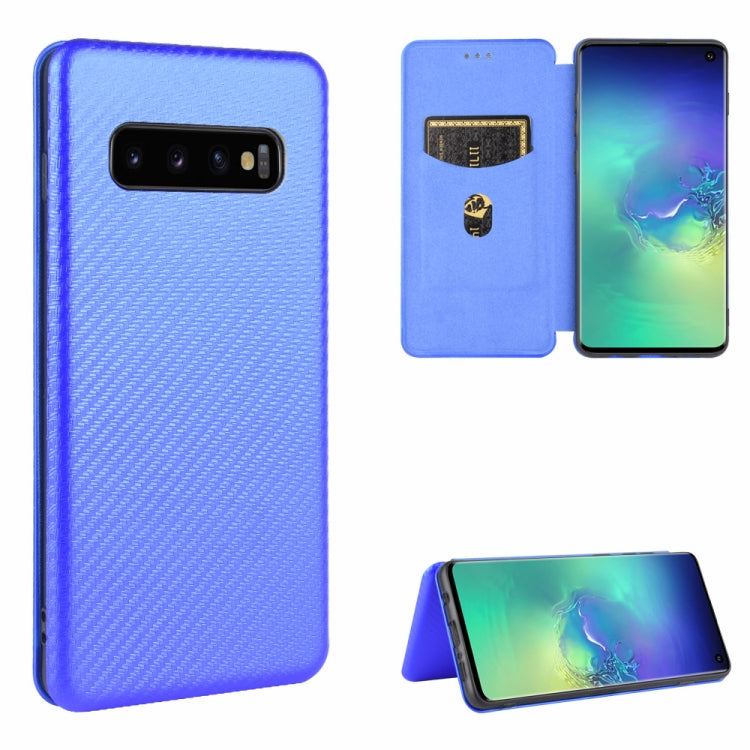 Custodia portafoglio magnetica TPU e pelle per Galaxy S10+