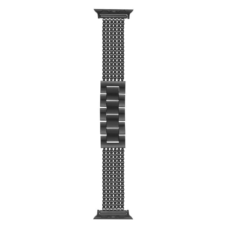 Cinturino per orologio in acciaio inossidabile a 6 catene, For Apple Watch 46mm / 49mm / 45mm / 44mm, For Apple Watch 42mm / 41mm / 40mm / 38mm
