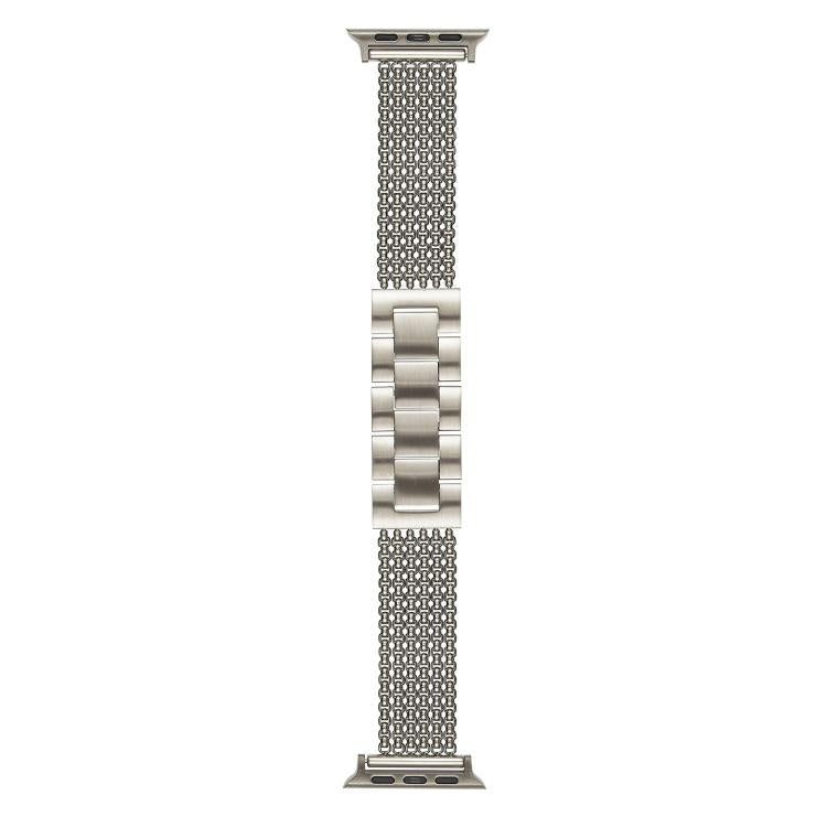 Cinturino per orologio in acciaio inossidabile a 6 catene, For Apple Watch 46mm / 49mm / 45mm / 44mm, For Apple Watch 42mm / 41mm / 40mm / 38mm