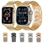 Cinturino per orologio in acciaio inossidabile a 6 catene, For Apple Watch 46mm / 49mm / 45mm / 44mm, For Apple Watch 42mm / 41mm / 40mm / 38mm