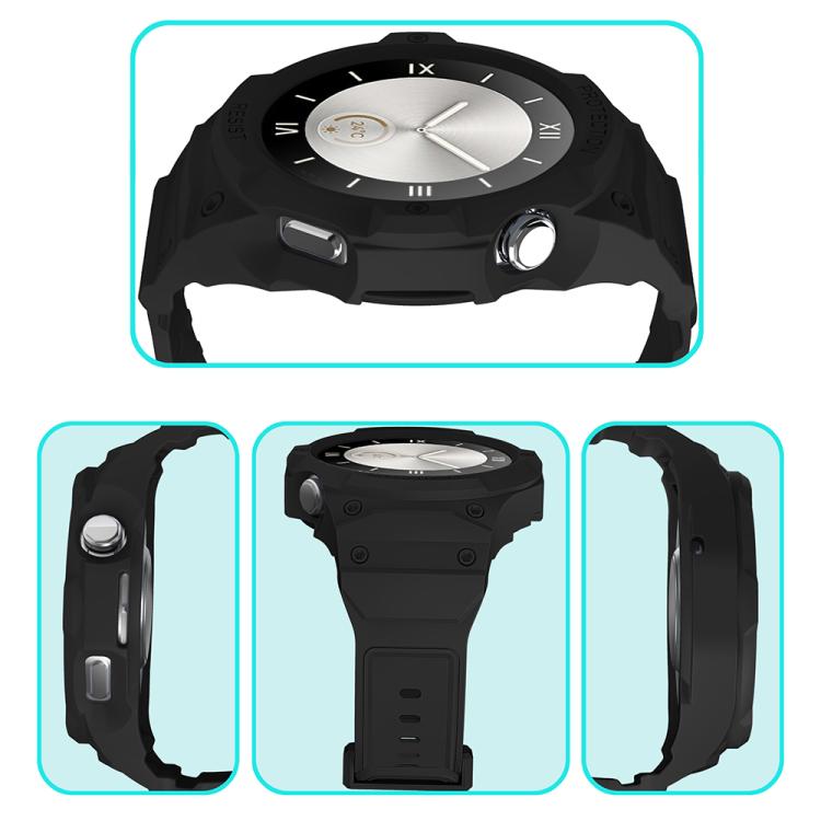 Cinturino anticaduta in TPU integrato, For Huawei Watch GT 6 / GT 5 / GT 4 46mm
