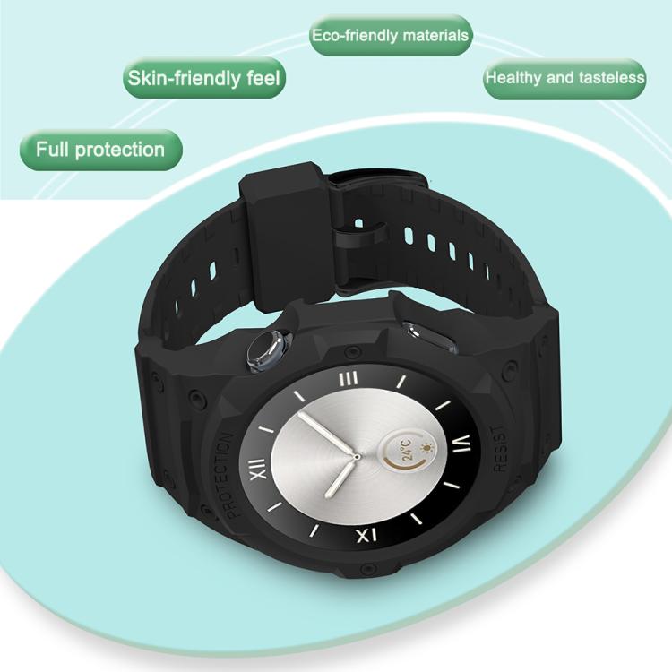 Cinturino anticaduta in TPU integrato, For Huawei Watch GT 6 / GT 5 / GT 4 46mm