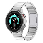 Cinturino per orologio in acciaio inossidabile con fibbia magnetica One Bead, For Samsung Galaxy Watch 4 / 5 / 6 / 7