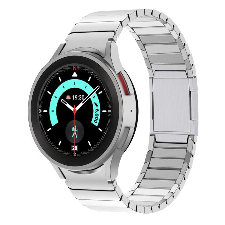 Cinturino per orologio in acciaio inossidabile con fibbia magnetica One Bead, For Samsung Galaxy Watch 4 / 5 / 6 / 7