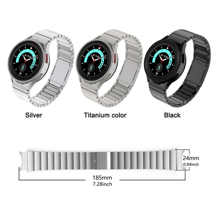 Cinturino per orologio in acciaio inossidabile con fibbia magnetica One Bead, For Samsung Galaxy Watch 4 / 5 / 6 / 7