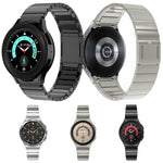 Cinturino per orologio in acciaio inossidabile con fibbia magnetica One Bead, For Samsung Galaxy Watch 4 / 5 / 6 / 7