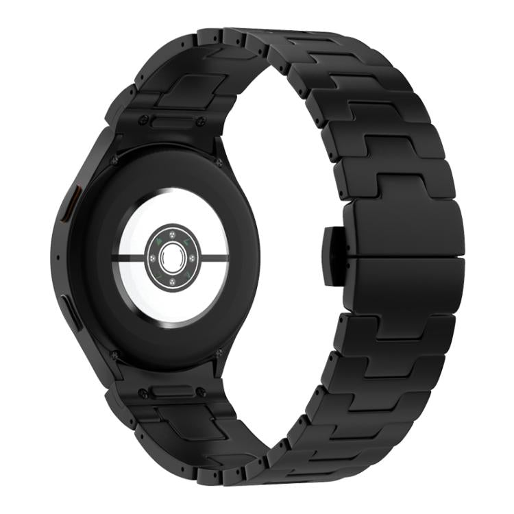 Pulsante di sgancio rapido a forma di H cinturino in acciaio inossidabile, For Samsung Galaxy Watch  7 / 6 / 5 / 4
