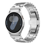 Pulsante di sgancio rapido a forma di H cinturino in acciaio inossidabile, For Samsung Galaxy Watch  7 / 6 / 5 / 4