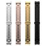 Pulsante di sgancio rapido a forma di H cinturino in acciaio inossidabile, For Samsung Galaxy Watch  7 / 6 / 5 / 4
