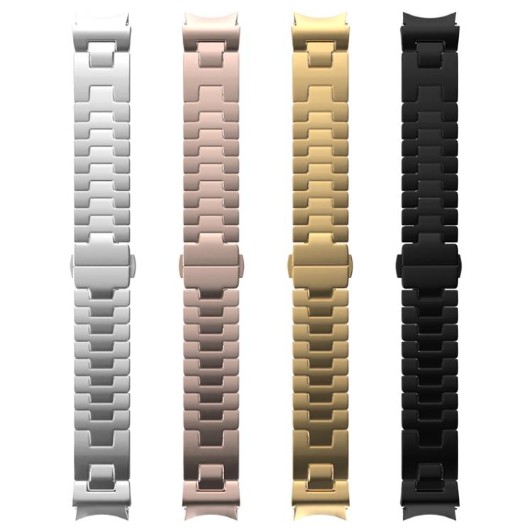 Pulsante di sgancio rapido a forma di H cinturino in acciaio inossidabile, For Samsung Galaxy Watch  7 / 6 / 5 / 4