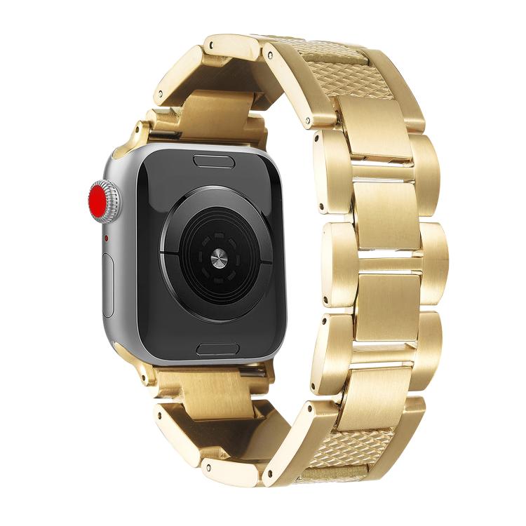 Cinturino per orologio in acciaio inossidabile Wave Thread a 3 perline, For Apple Watch 46mm / 49mm / 45mm / 44mm, For Apple Watch 42mm / 41mm / 40mm / 38mm